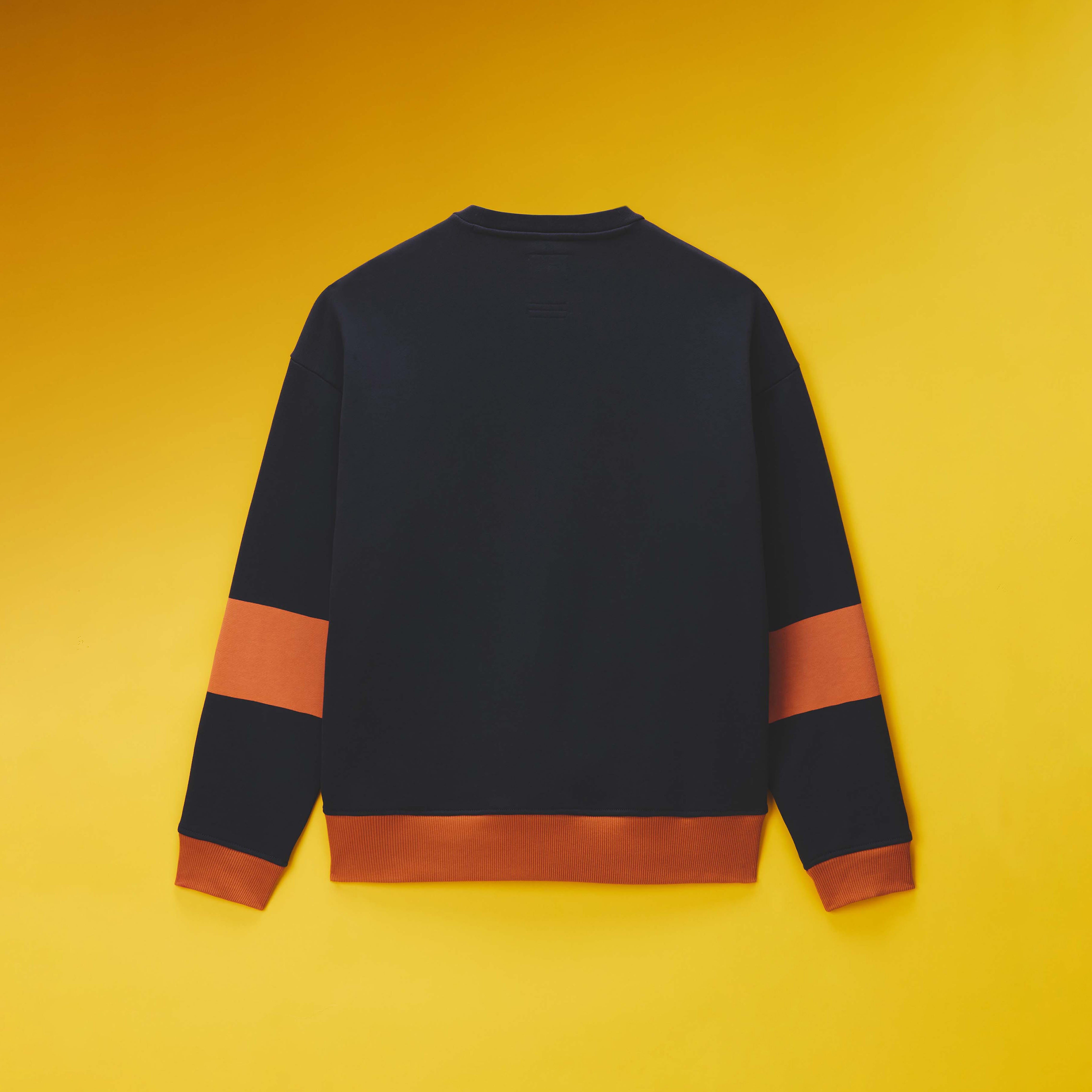Martine Rose Bacchus felpa blu cotone oversize