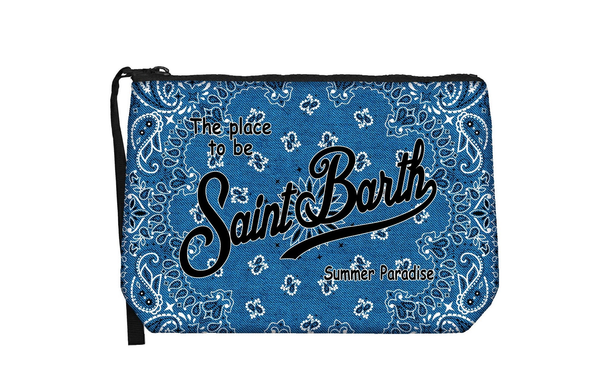 MC2 Saint Barth Aline 07587L Pochette Navy Bandana