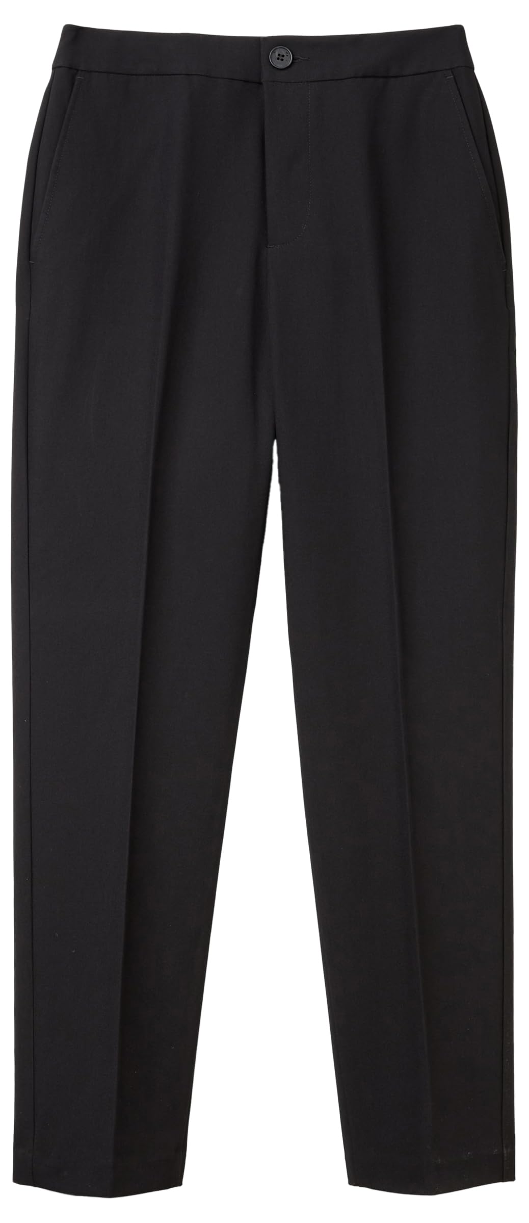 Benetton Pantaloni Donna Capri Taglia 36 Vita Alta