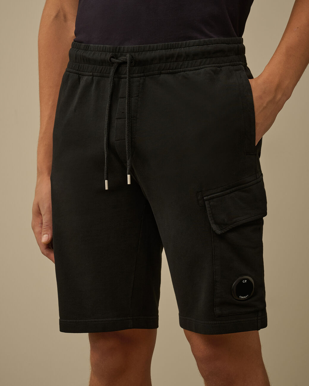 C.P. Company RCCMSB704A bermuda cargo felpa nero