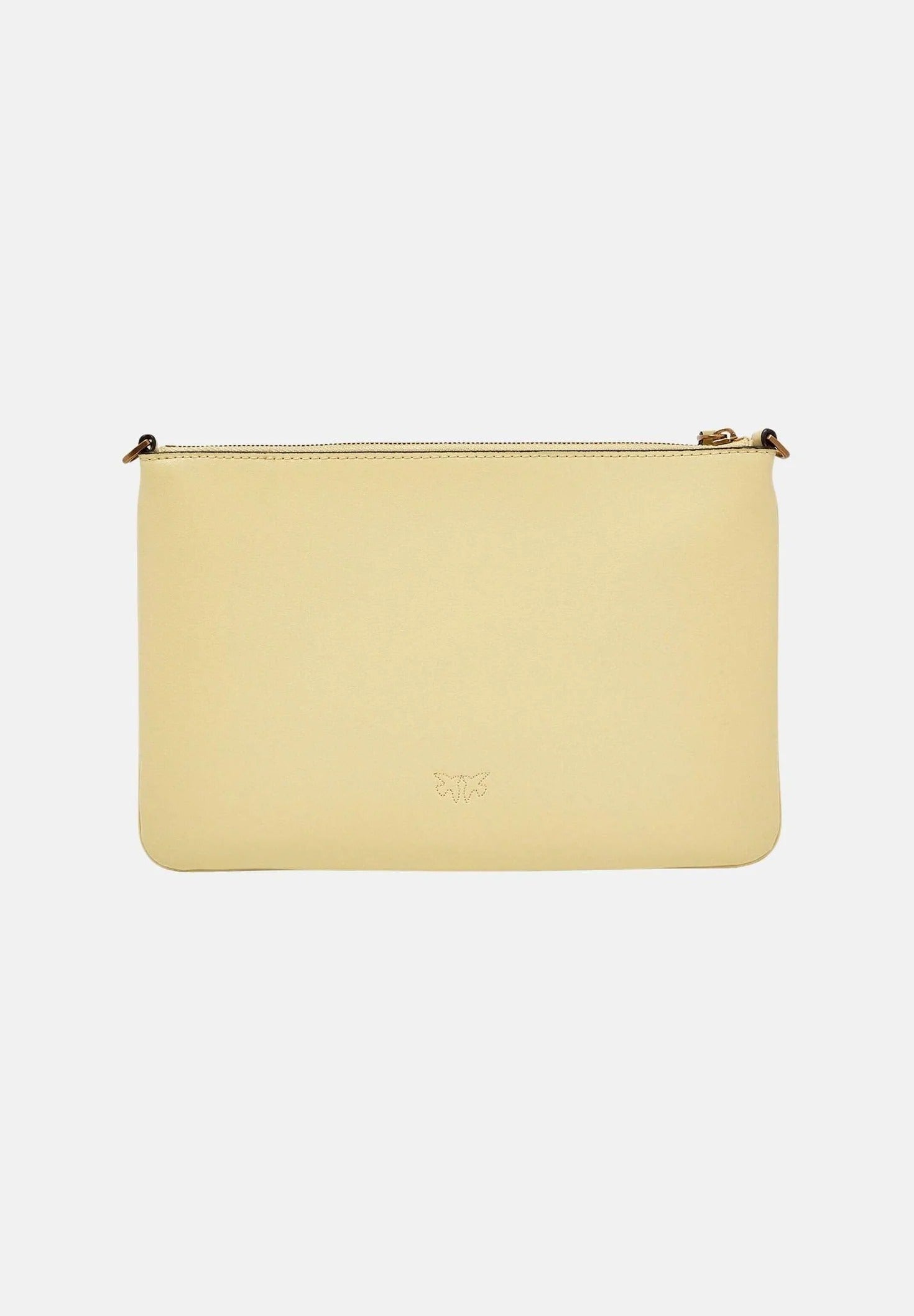 Pinko 100455 A0F1 Flat Love Simply borsa giallo vaniglia