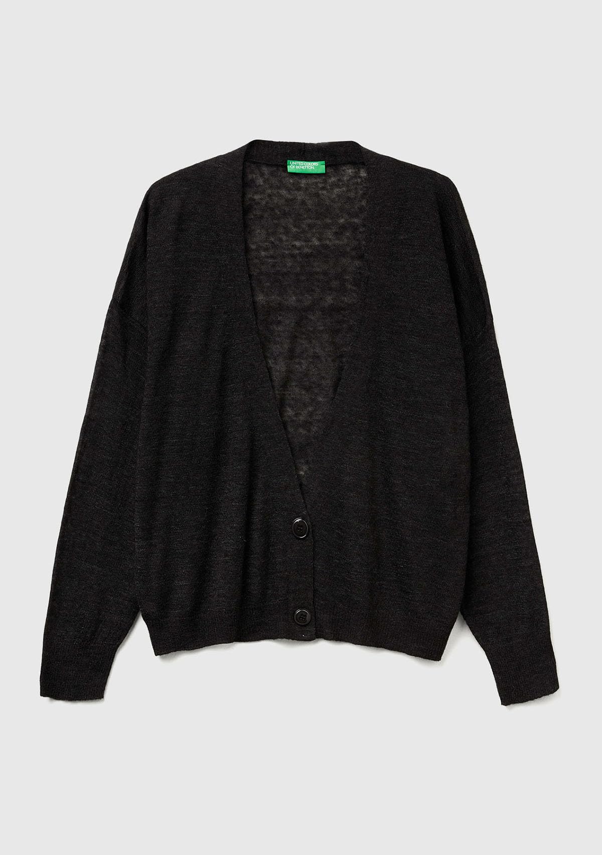 Benetton 109pd6056 Cardigan Donna Alpaca Beige