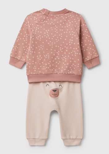 Benetton 3QGXAK01B completo bimba felpa rosa orecchie