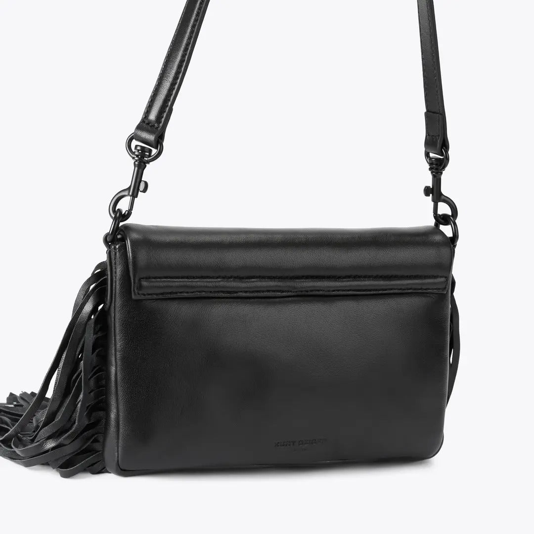Kurt Geiger Oxford Fringe 5846300109 borsa pelle nera