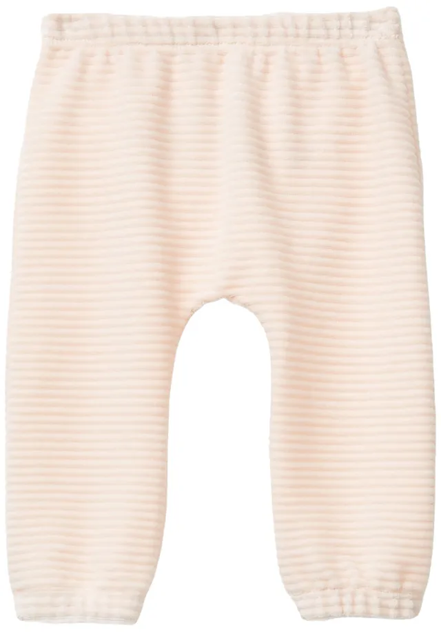 Benetton Pantaloni Neonato Ciniglia Blu Uso Quotidiano