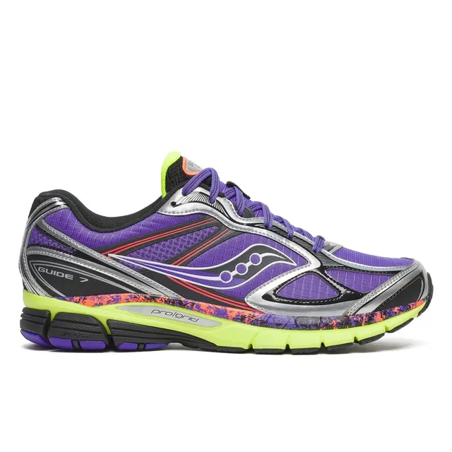 Saucony Progrid Guide 7 S70995 Sneaker Uomo Purple Citron