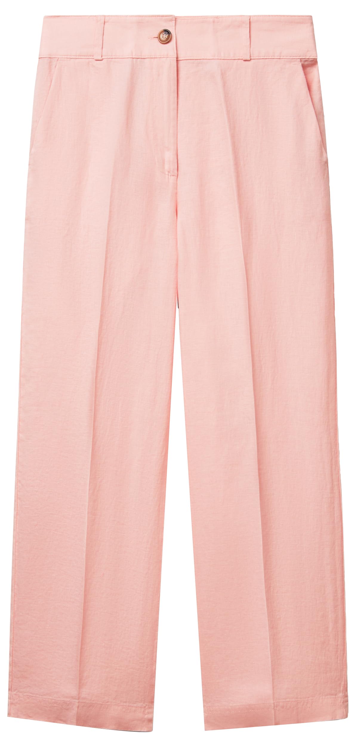 Benetton Pantaloni Jeans Pantalone Donna Beige Taglia 42
