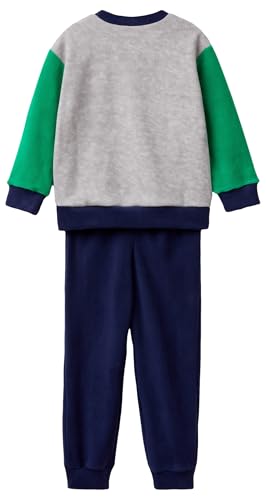 United Colors of Benetton 3JA40P07V pigiama pile Garfield grigio