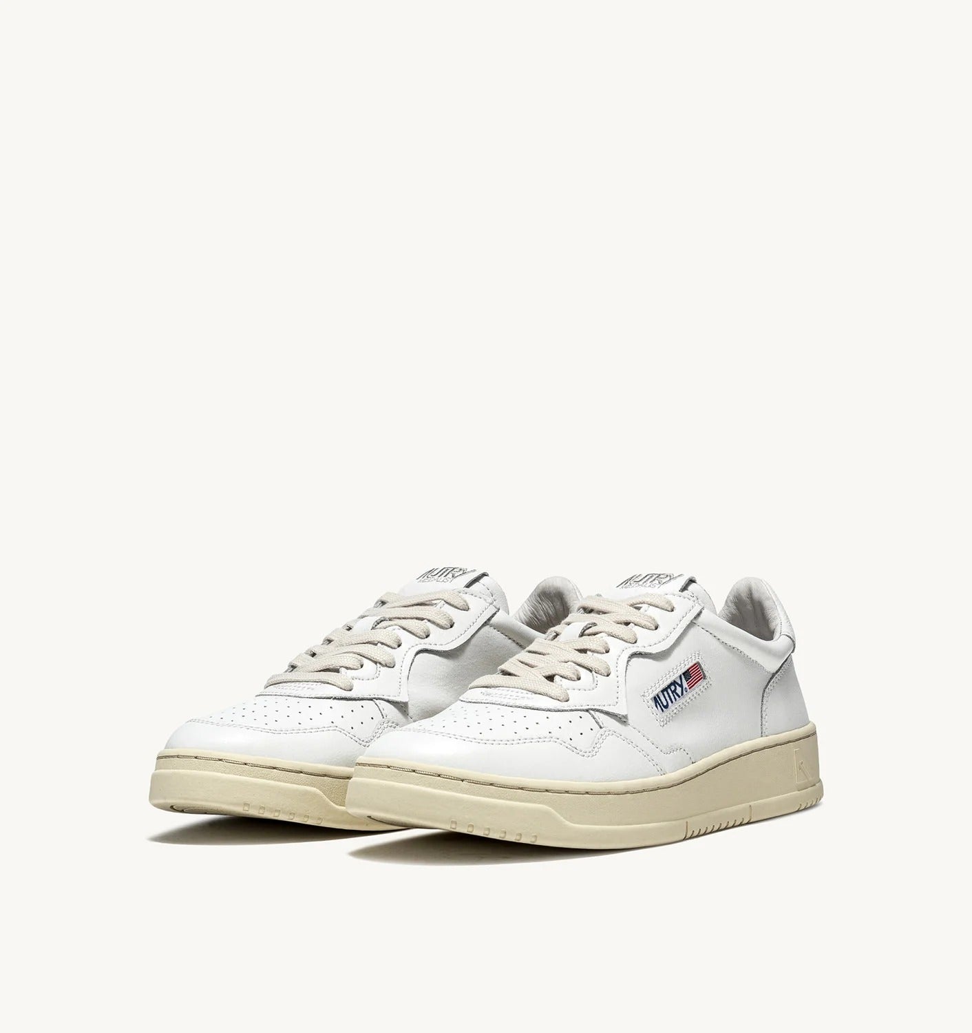 Autry Medalist Low AULM-LL15 Sneakers White Pelle Uomo