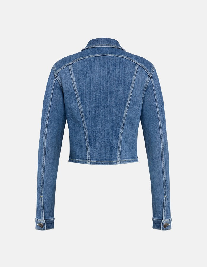 Dondup DJ894 DS0397D Giacca Denim Stretch Blu 38