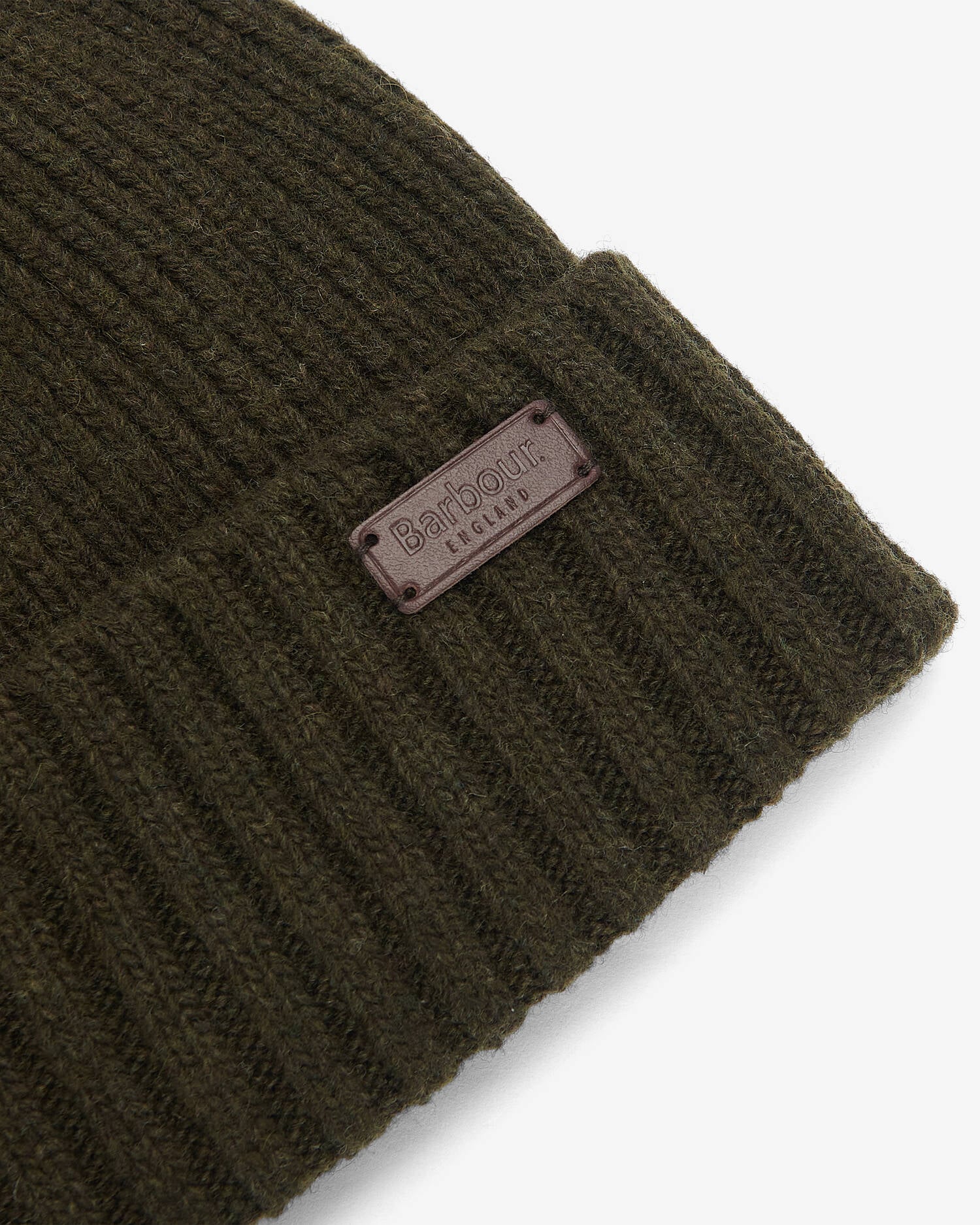 Barbour Carlton MHA0449 Berretto Verde Lana Pile