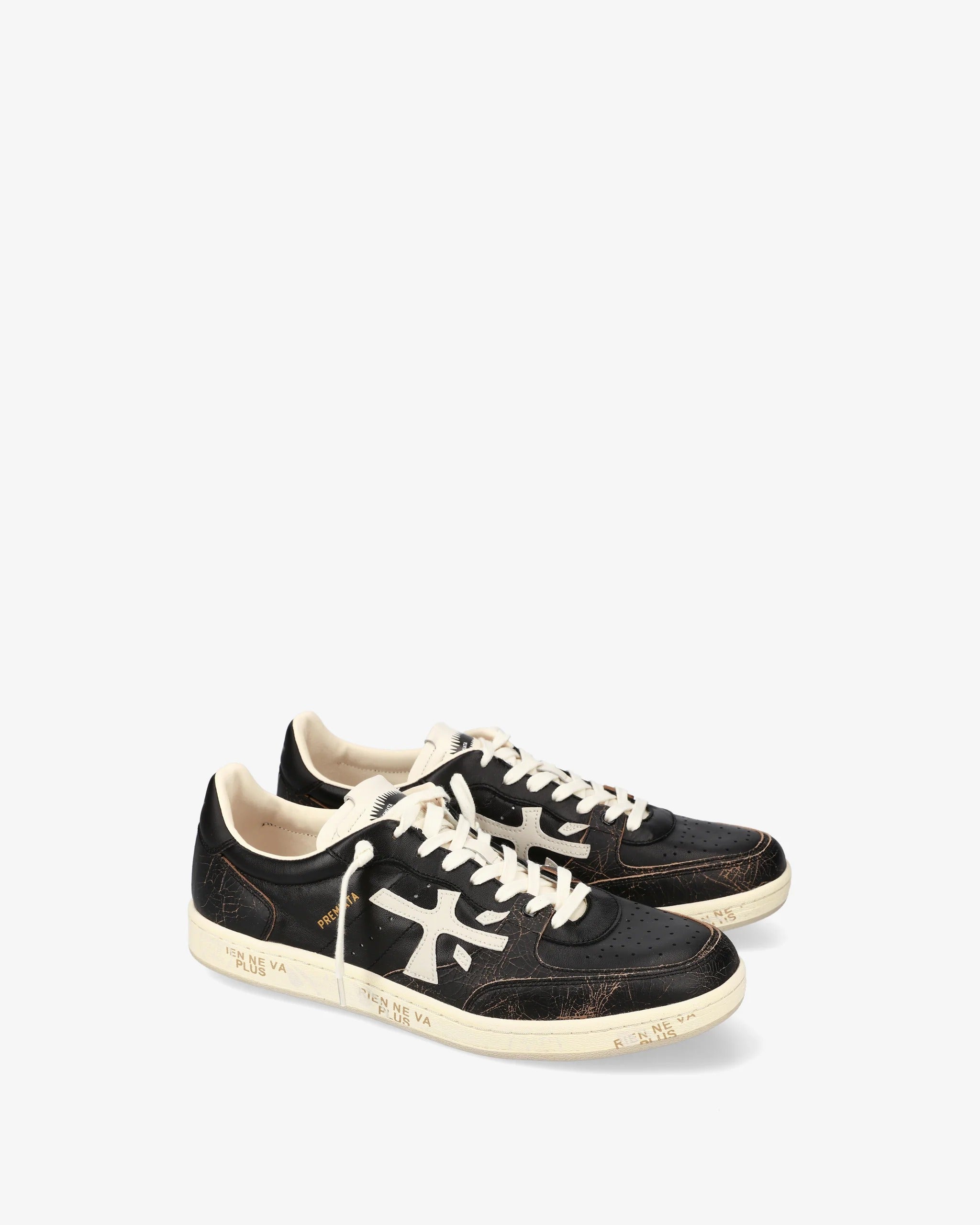 Premiata Bskt Clay 7265 Sneakers Pelle Nero Uomo