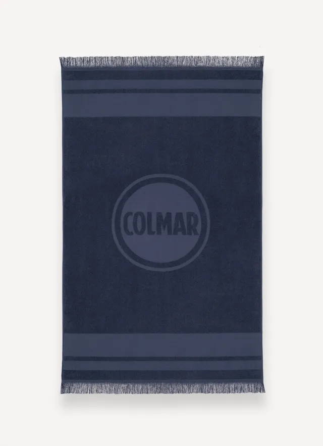 Colmar 7448 telo mare blu navy spugna 100x170