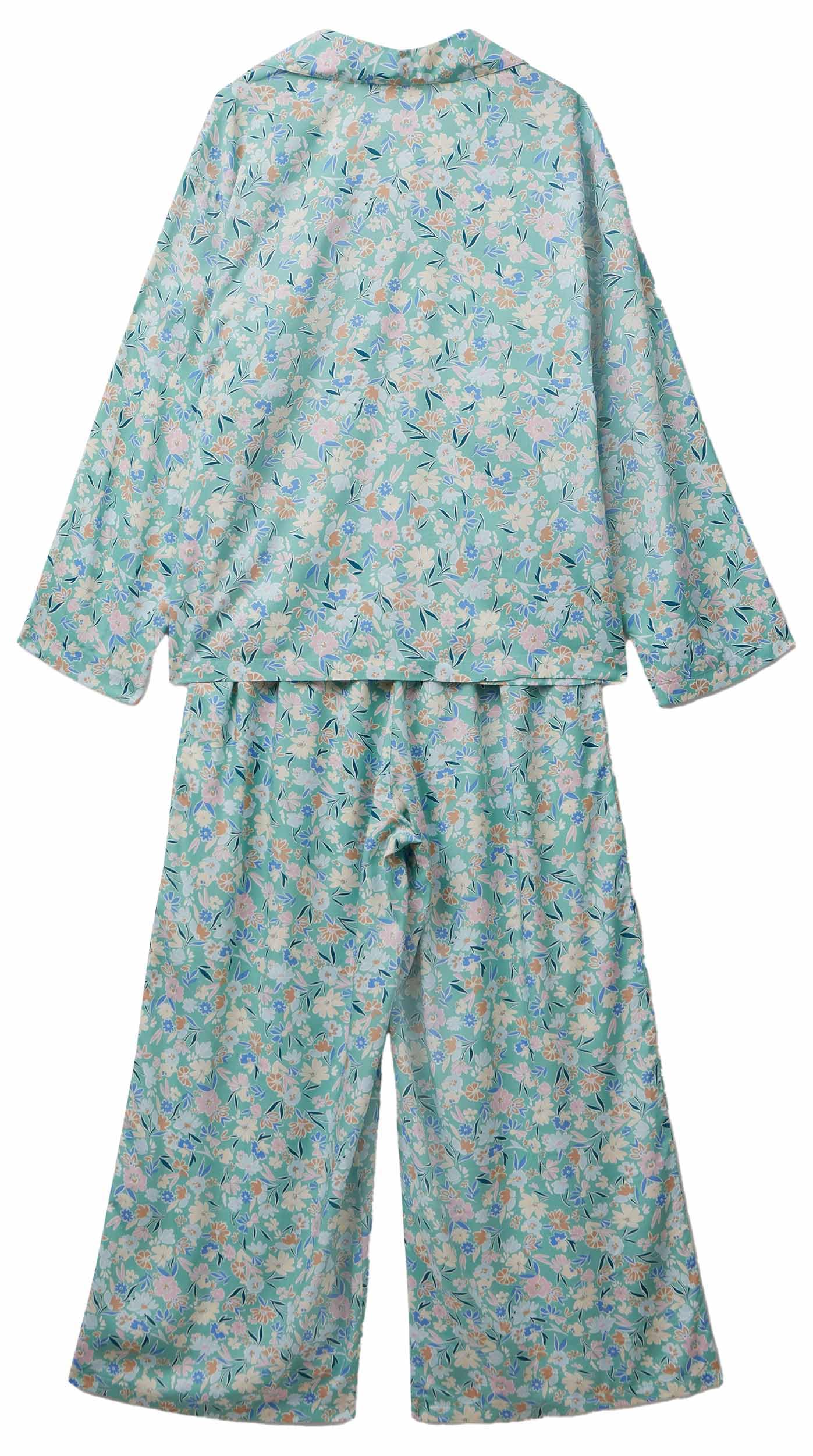 Benetton Intimo e Pigiami 4W313P00U Set Pigiama Donna S Fiori Modal