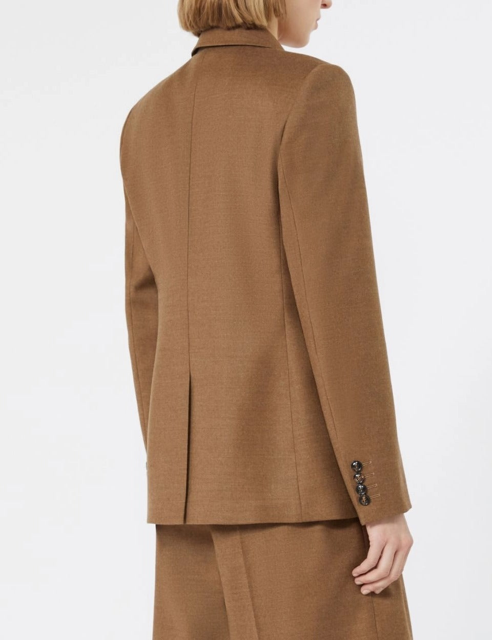 Max Mara Studio Uditore MSTUDITORE blazer cuoio