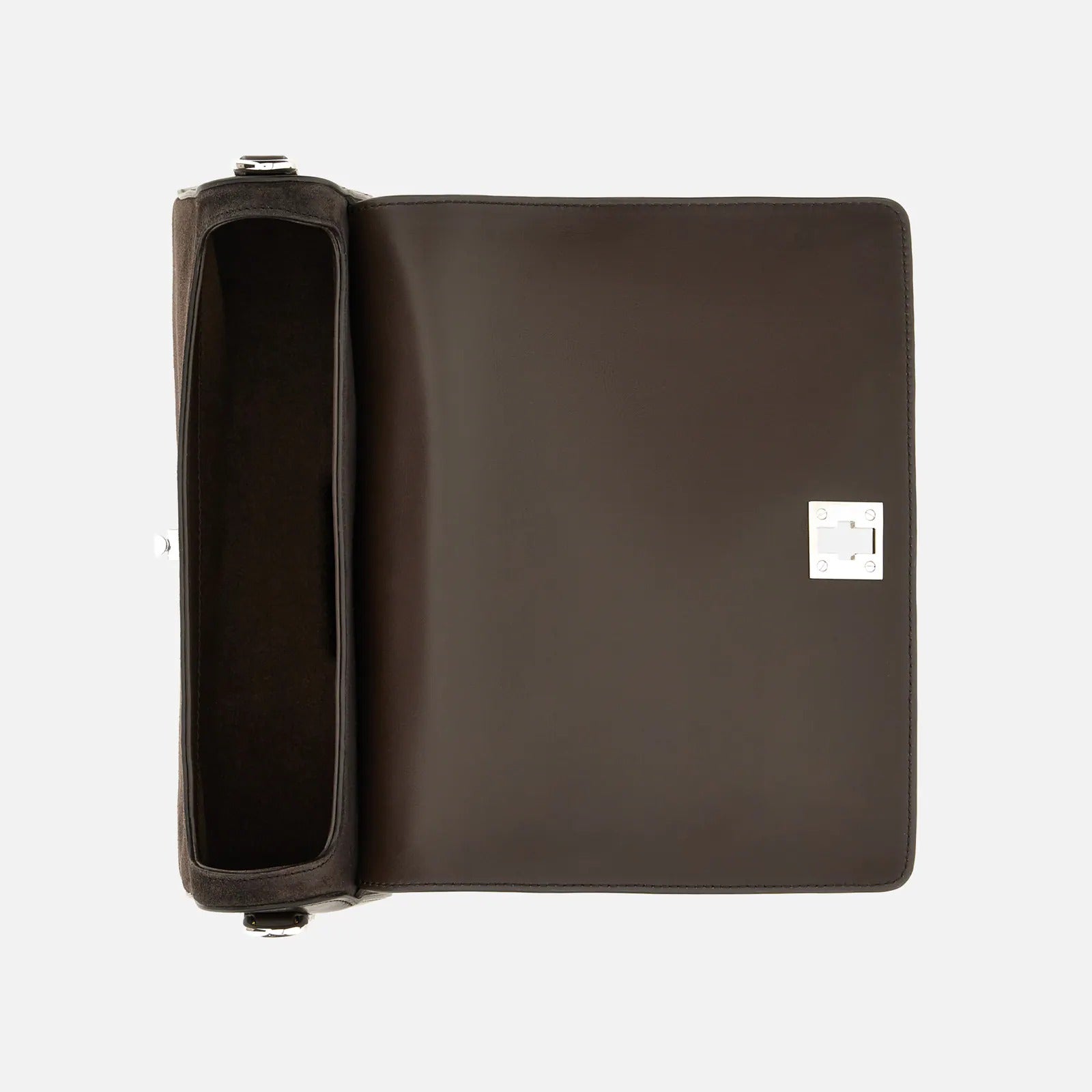 Hogan H-Turn KBW01YI0200UGM borsa flap marrone pelle