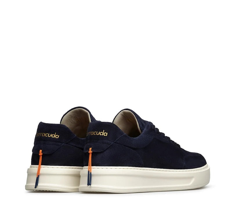 Barracuda Phoenix Sneaker Uomo Blu Navy Scamosciata