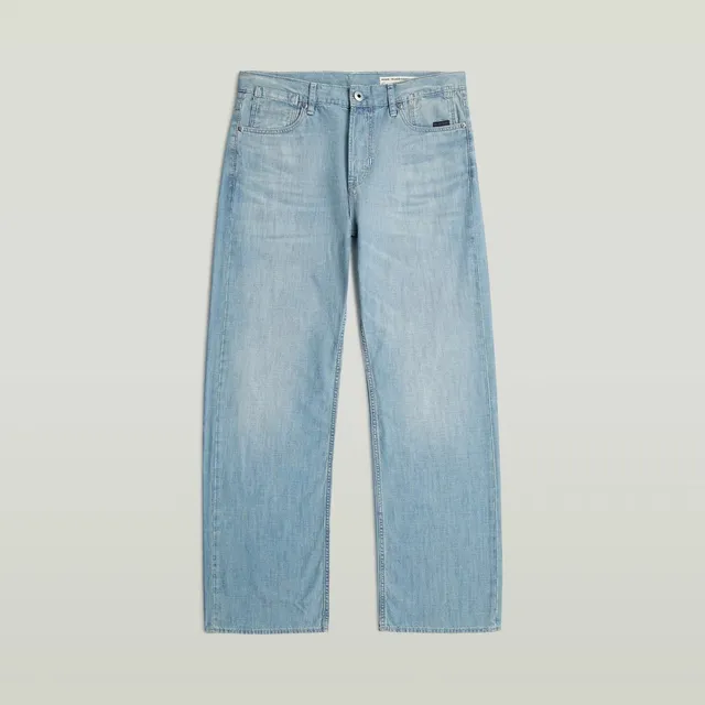 G-Star Raw Deeggie jeans uomo blu relaxed straight cotone