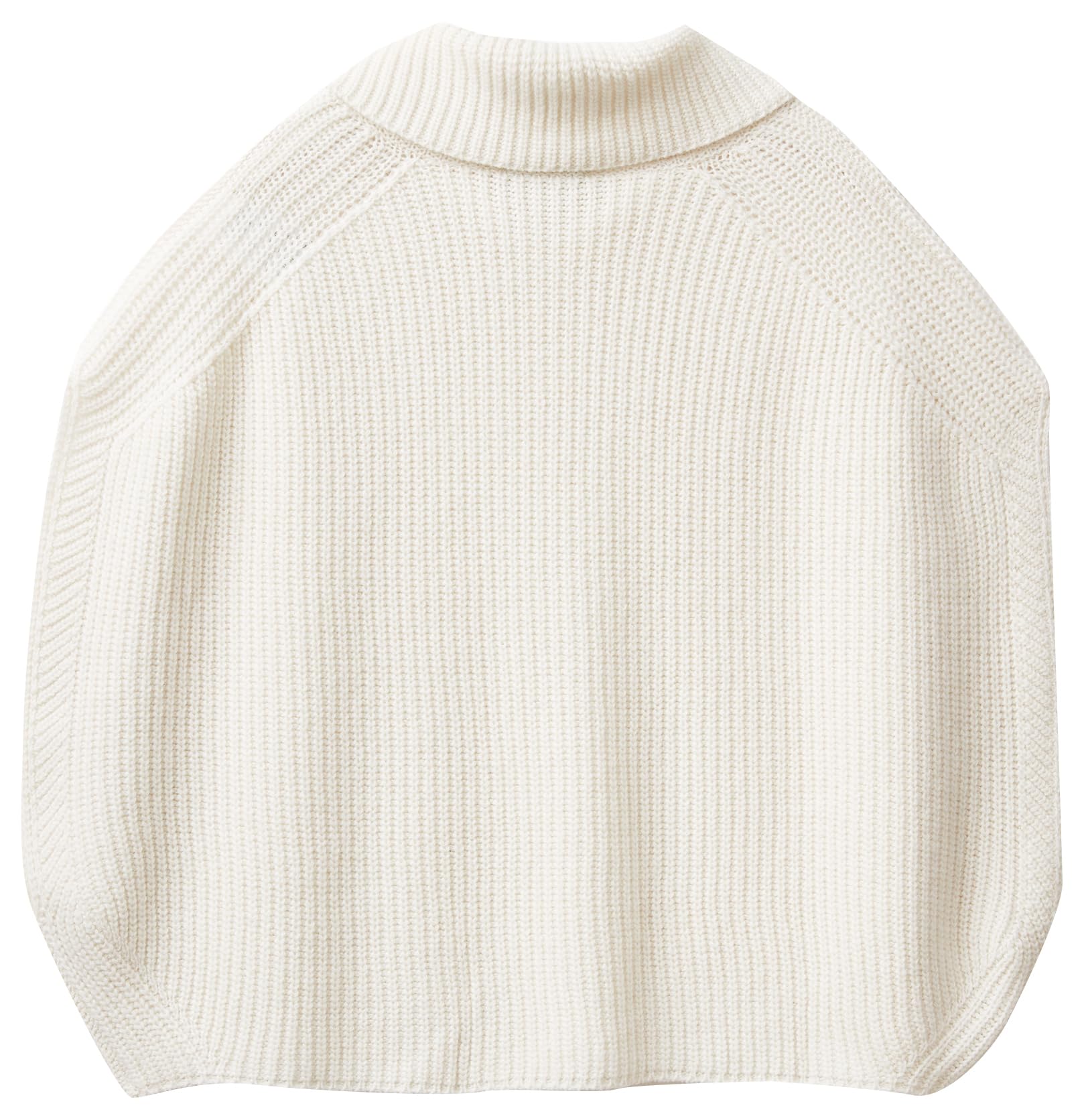 Benetton Maglieria Mantella Donna M Bianca 1344du01k