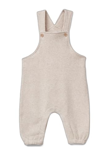 Benetton salopette bimbo 56 tinta unita bottoni