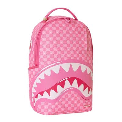 Sprayground New Check Faces 910B8715NSZ zaino rosa PVC laptop