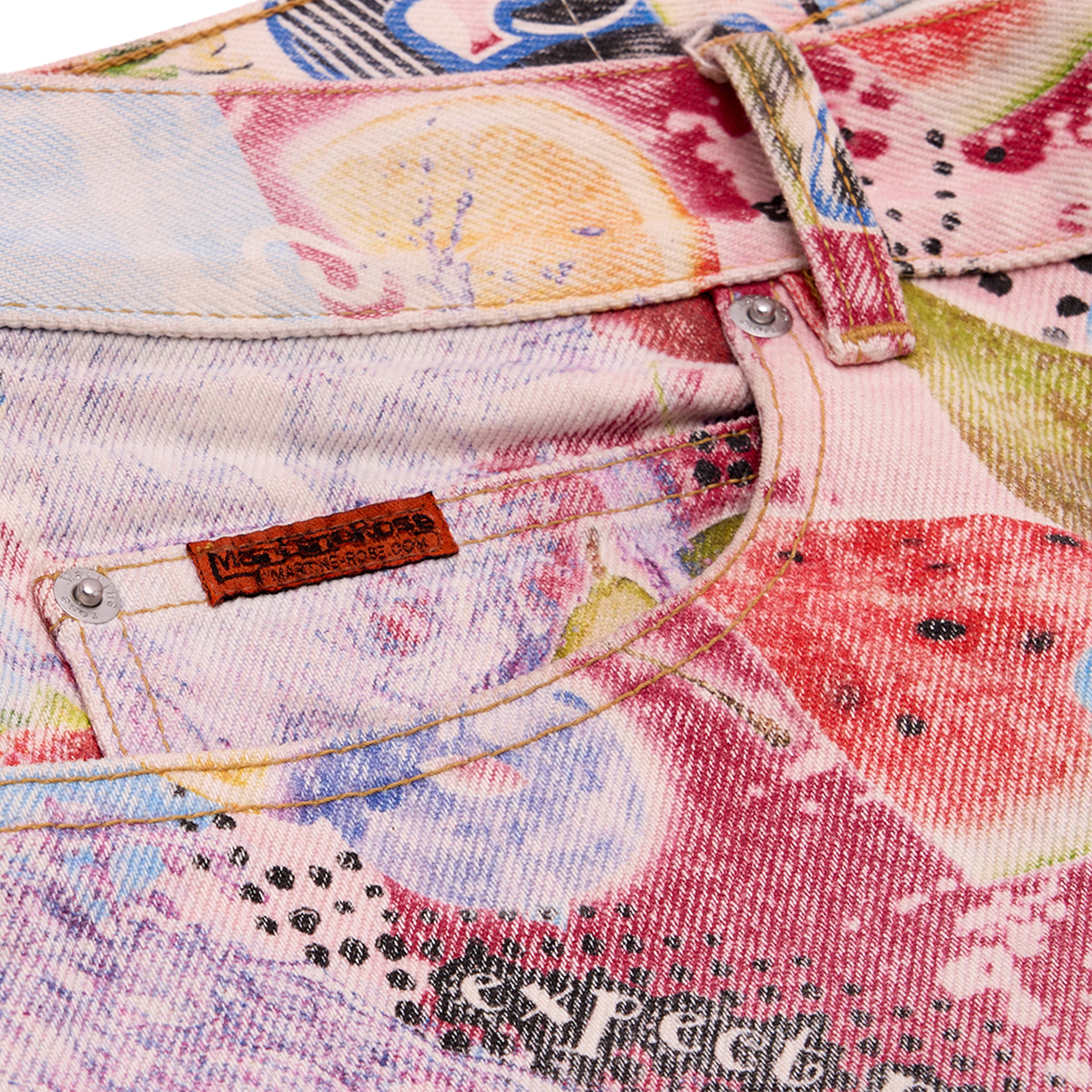 Martine Rose 5 Pocket Jean jeans frutta cotone