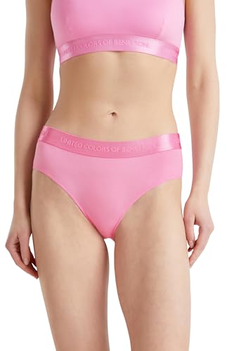 Benetton Slip Fianco Alto Cotone Organico