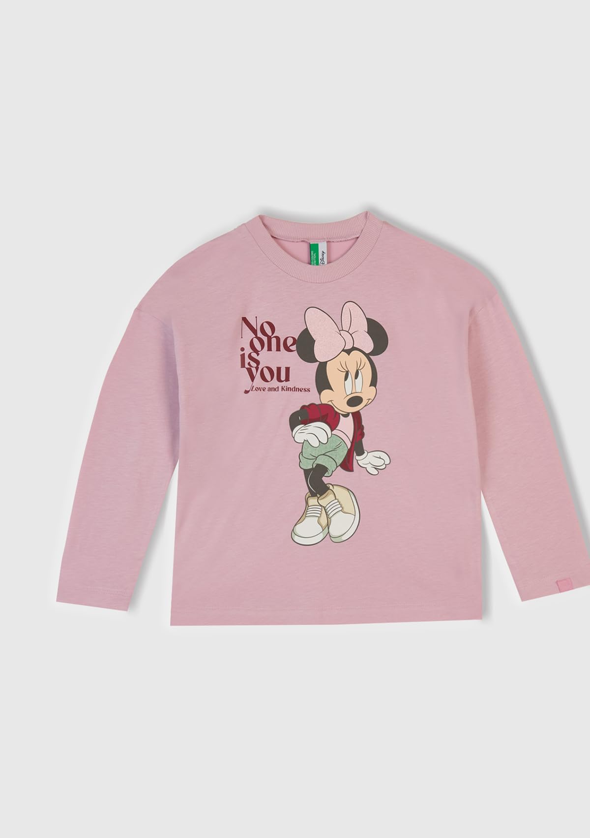 Benetton Pigiama Bambina Cotone Stelle Taglia 90
