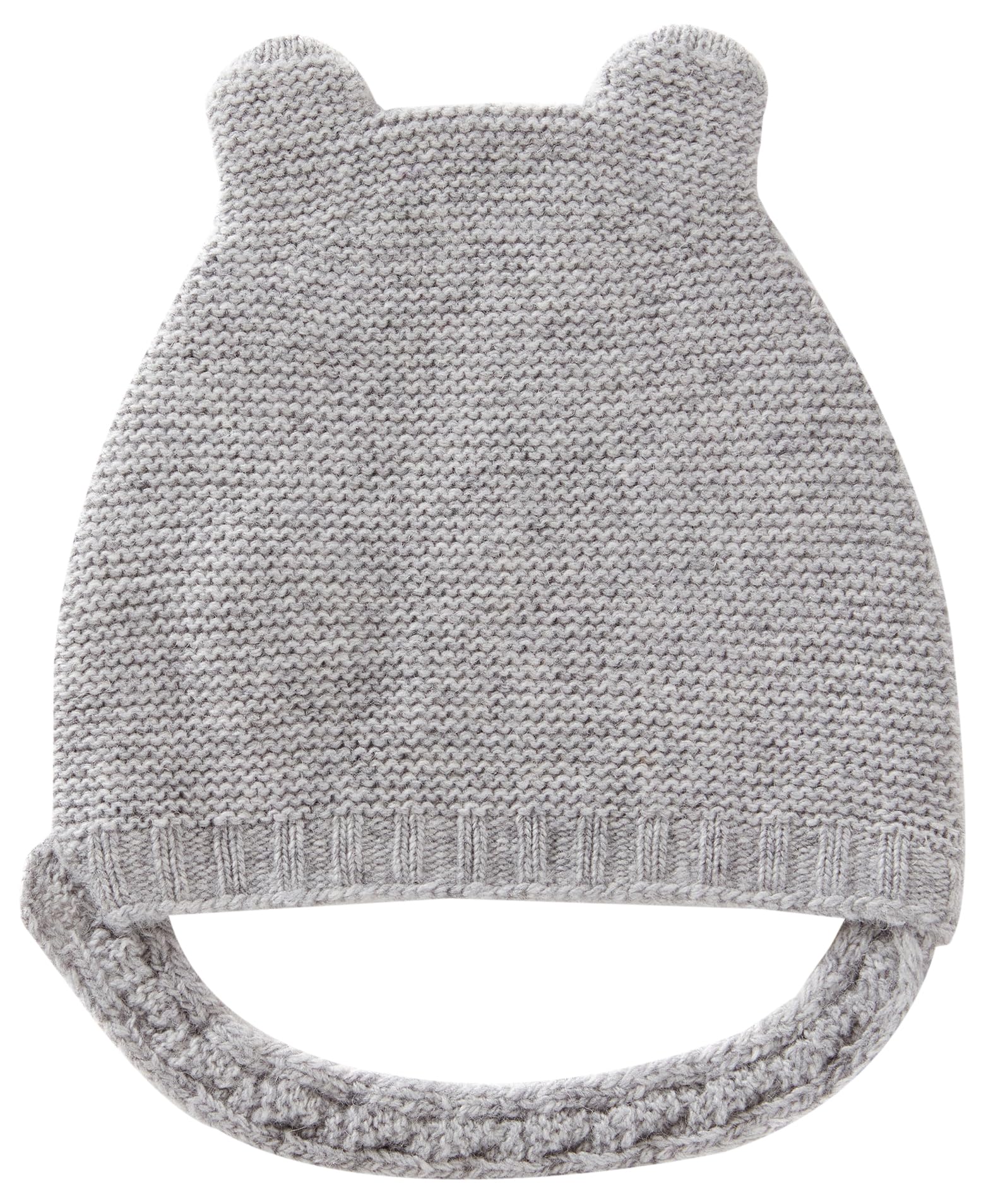 Benetton Berretto in Maglia Neonato con Orecchiette