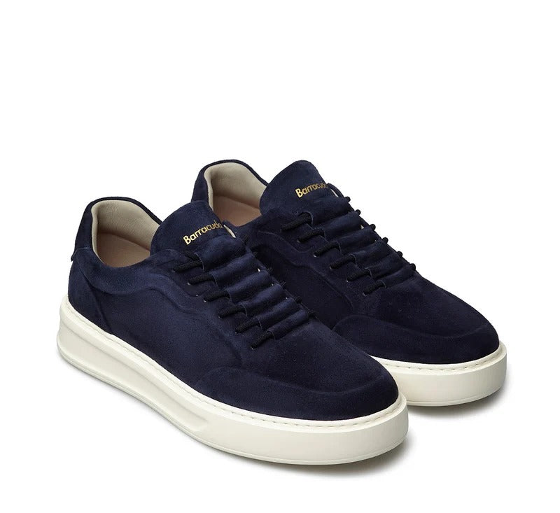 Barracuda Phoenix Sneaker Uomo Blu Navy Scamosciata