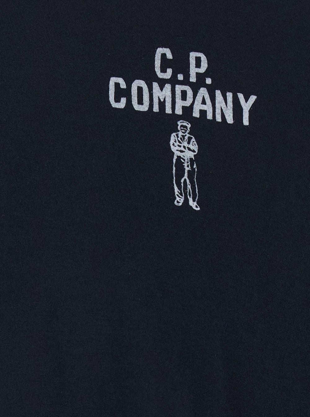 C.P. Company 30/1 Jersey t-shirt cotone Total Eclipse uomo