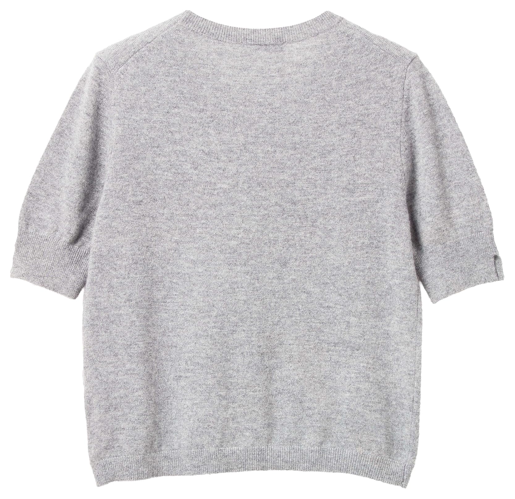 Benetton Maglia Girocollo Donna Manica Corta Regular