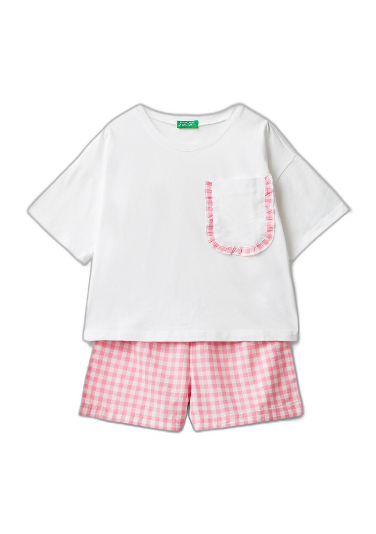 Benetton Intimo e Pigiami Set Pigiama M vichy shorts
