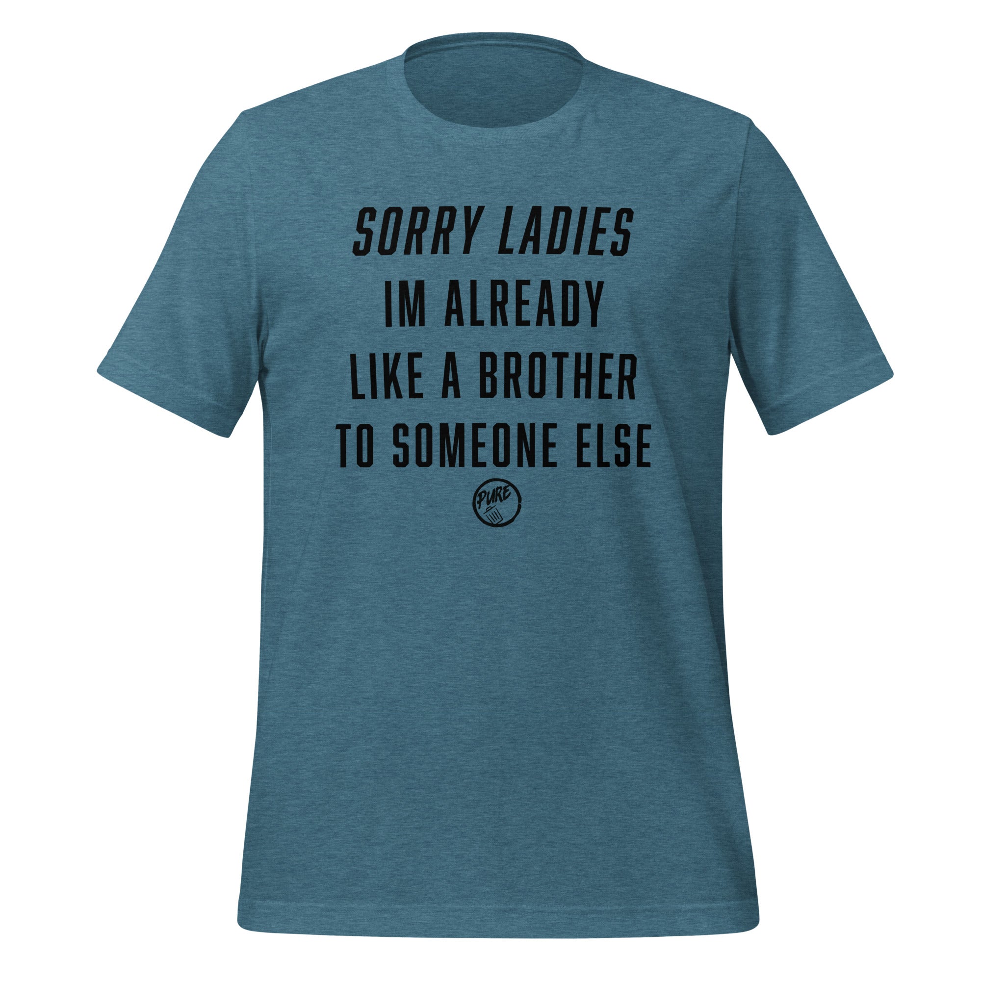 Pure Trash Sorry Ladies t-shirt uomo cotone
