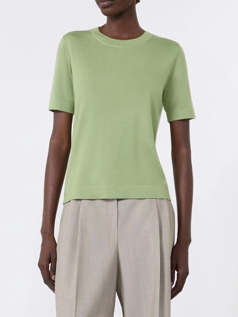 Weekend Max Mara Tapioca WKDTAPIOCA maglia pistacchio lana