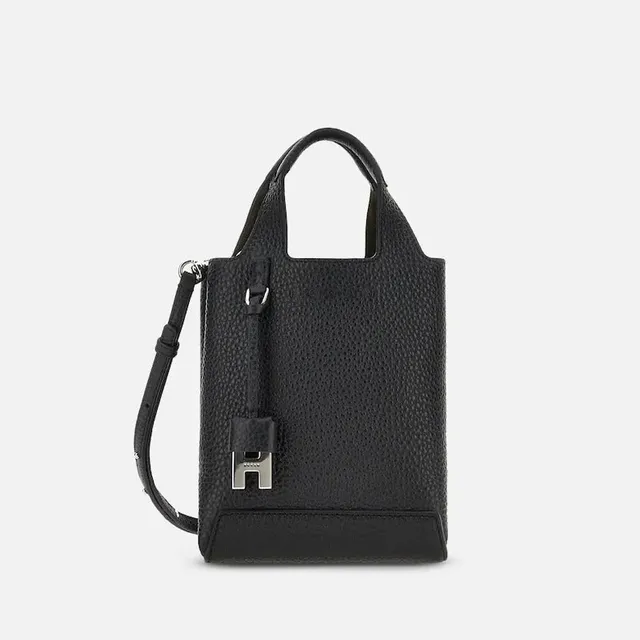 Hogan Shopping Mini KBW01RA0100TH borsa donna nero pelle