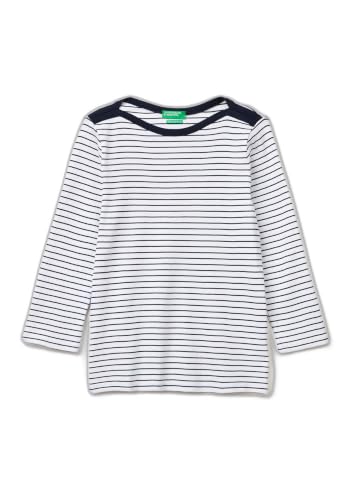 United Colors of Benetton 339pd10c4 T-shirt slim XS bianca