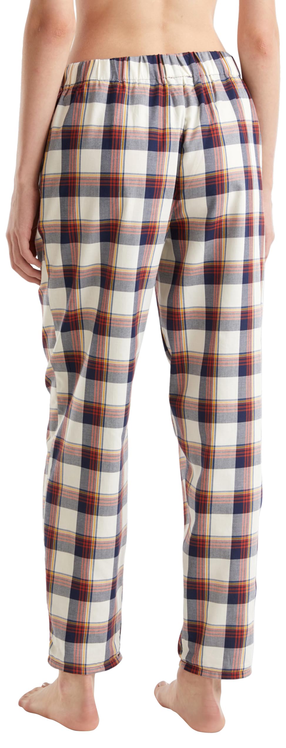 Benetton Intimo e Pigiami 42fk3f00h Pantalone Pigiama Donna L Quadri