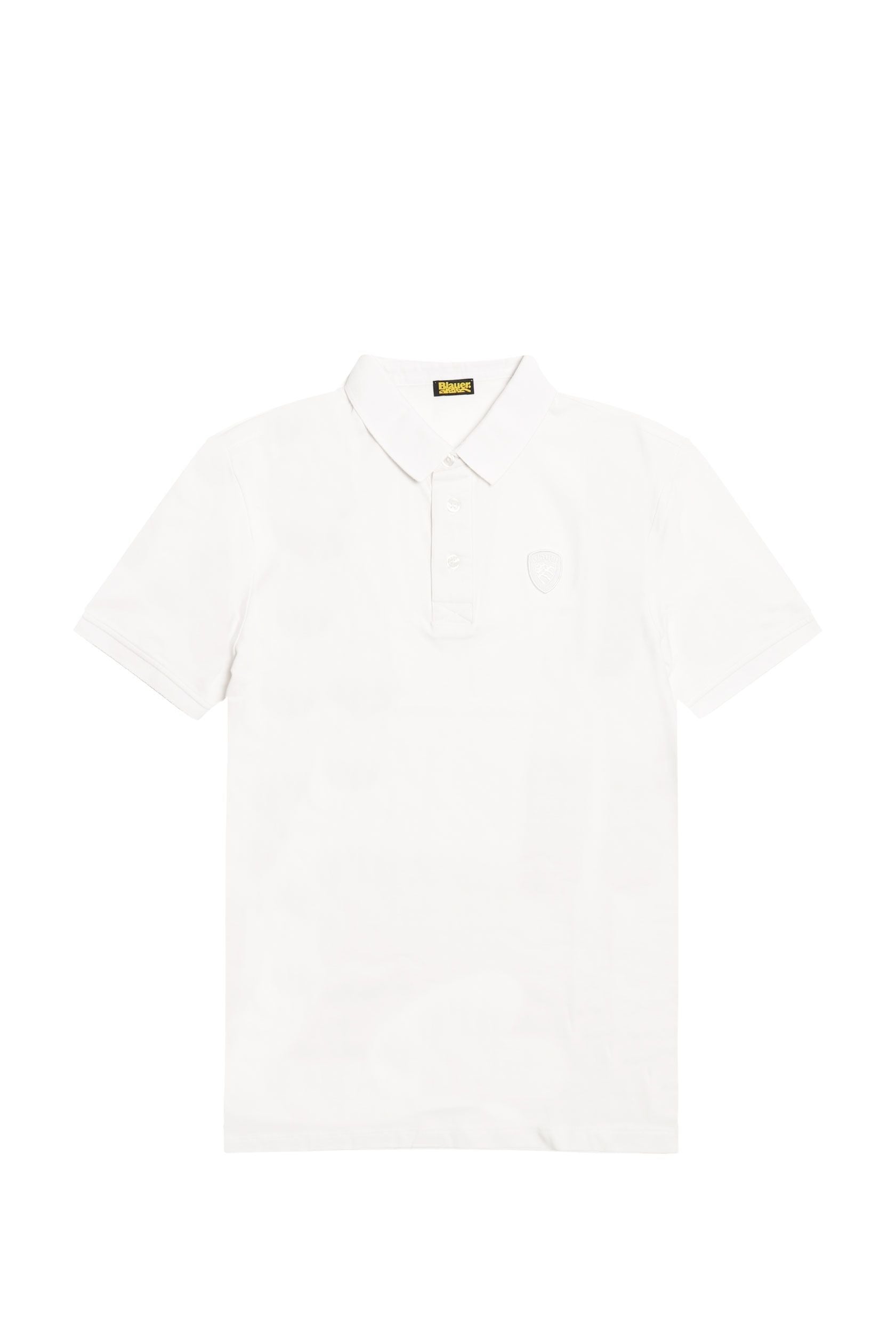 Blauer Albans 26SBLUT02298 polo bianco cotone