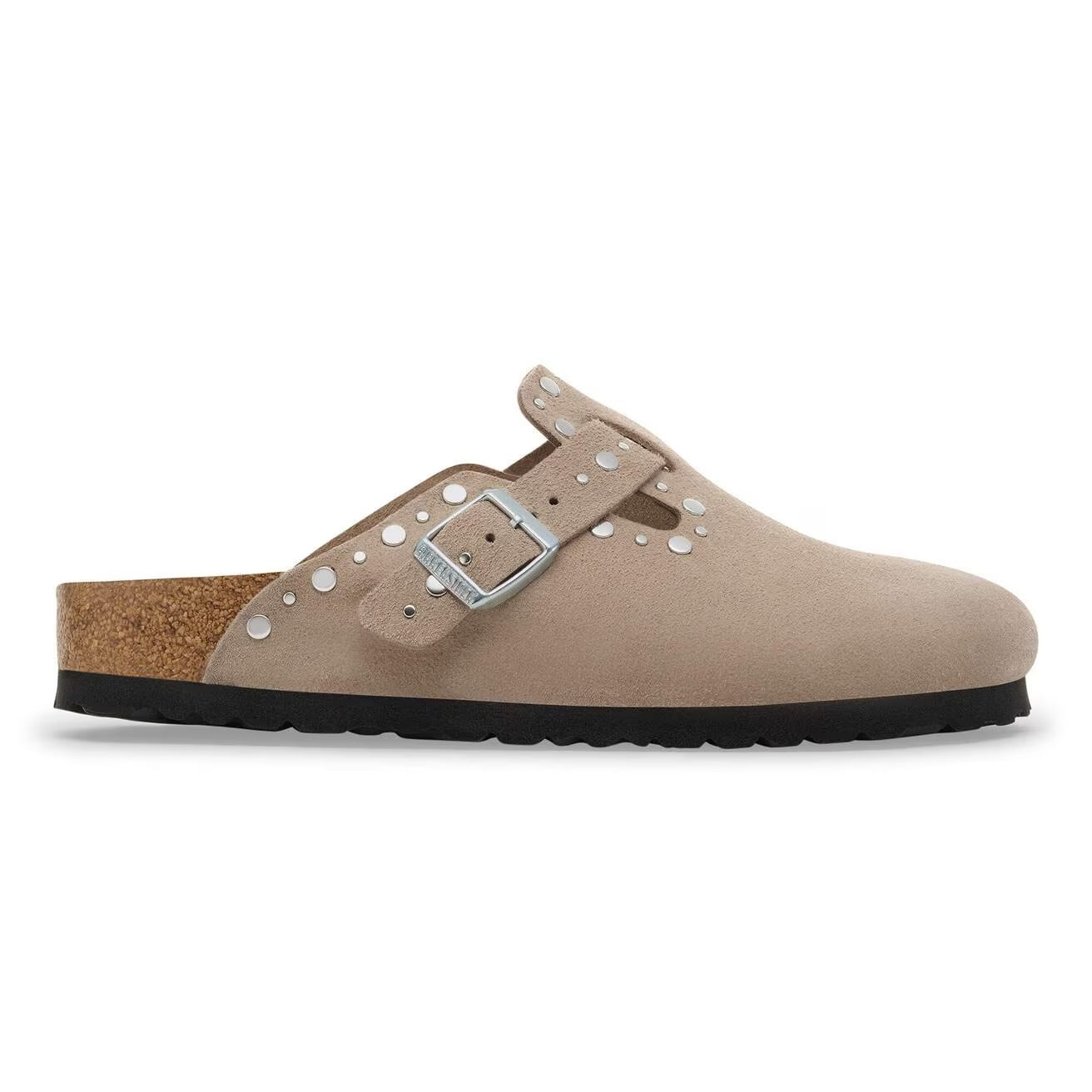 Birkenstock Boston Rivet Ciabatta Donna Taupe 1030418