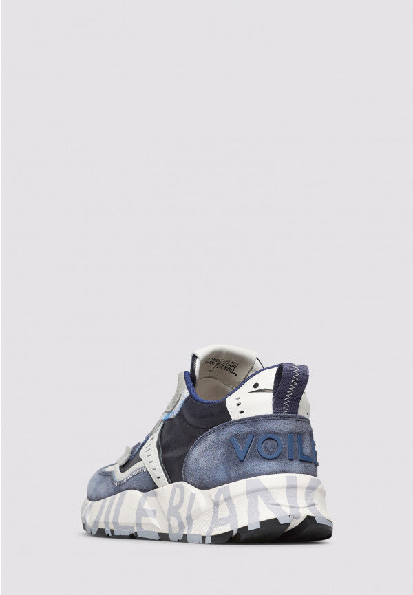 Voile Blanche Club01 2017465 Sneakers Uomo Blu Azzurro