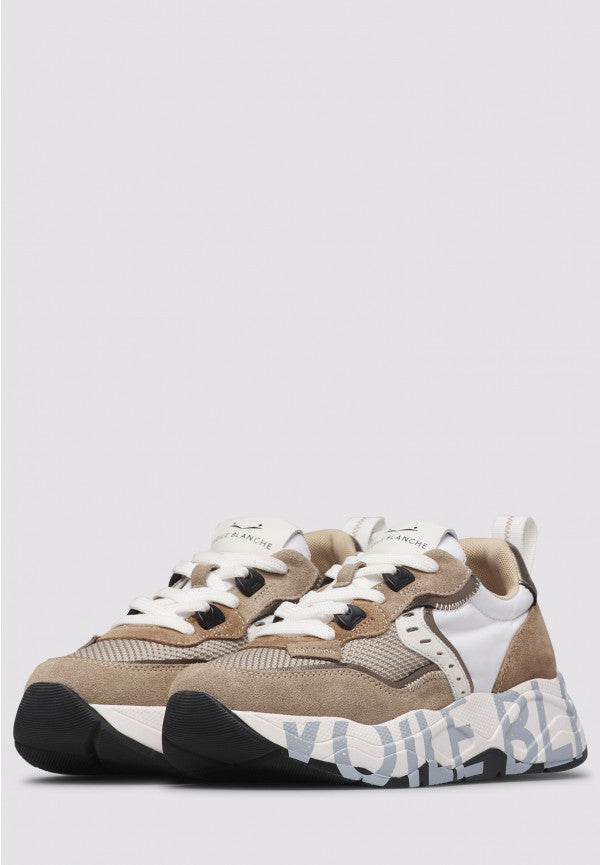 Voile Blanche Club 105 201747523 sneaker Marrone Bianco