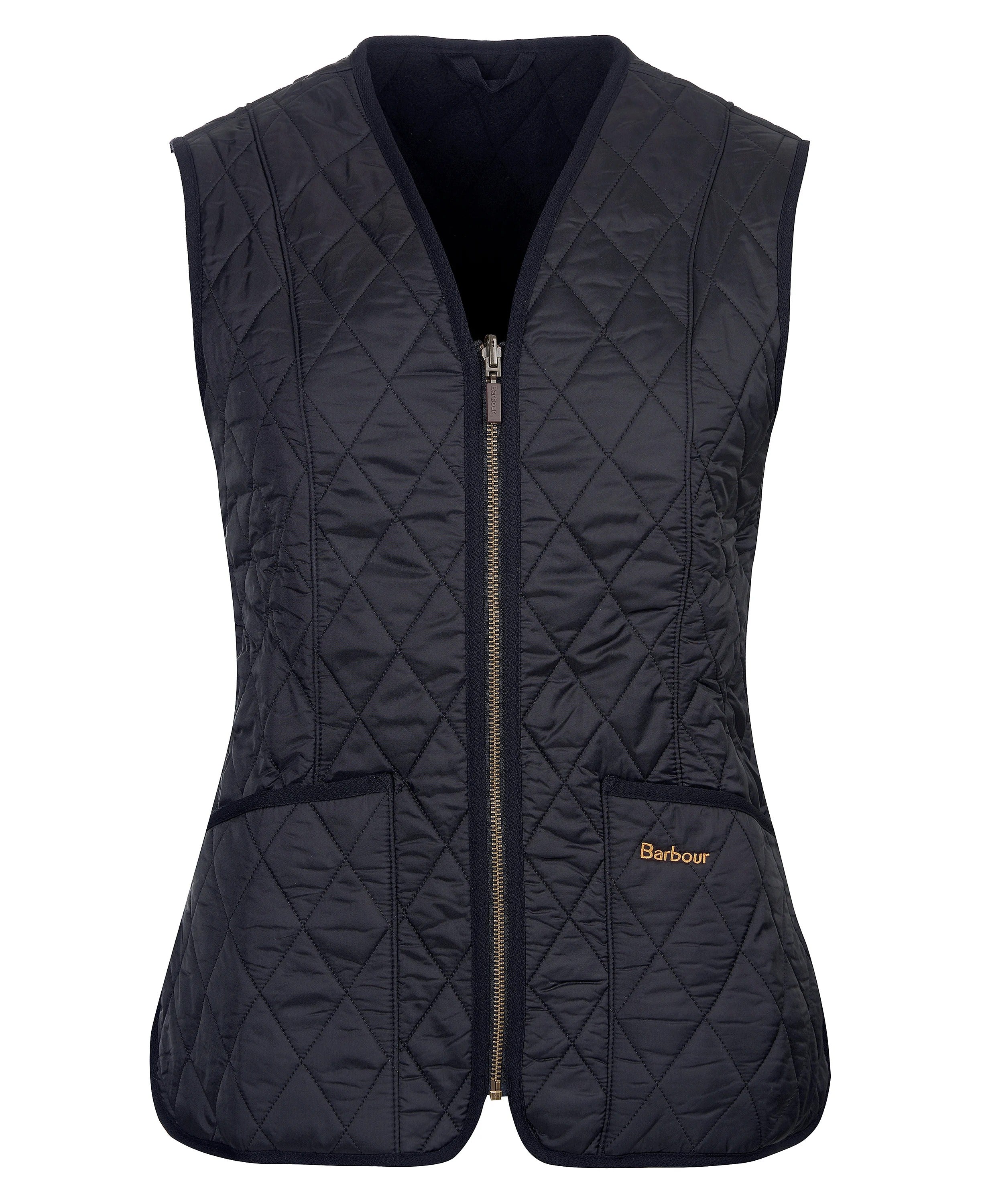 Barbour Betty Liner LLI0003 smanicato nero donna