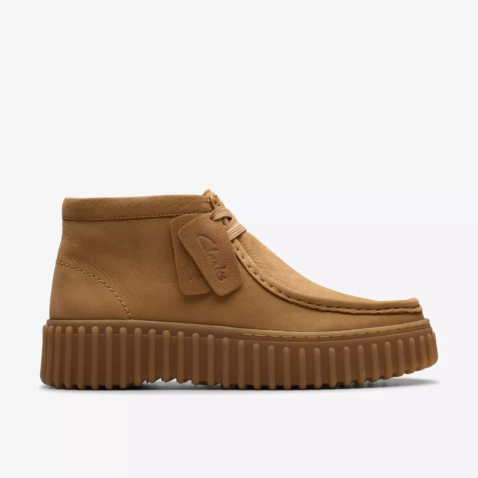 Clarks Torhill Moss 26179359 scarpa donna Light Tan nabuk