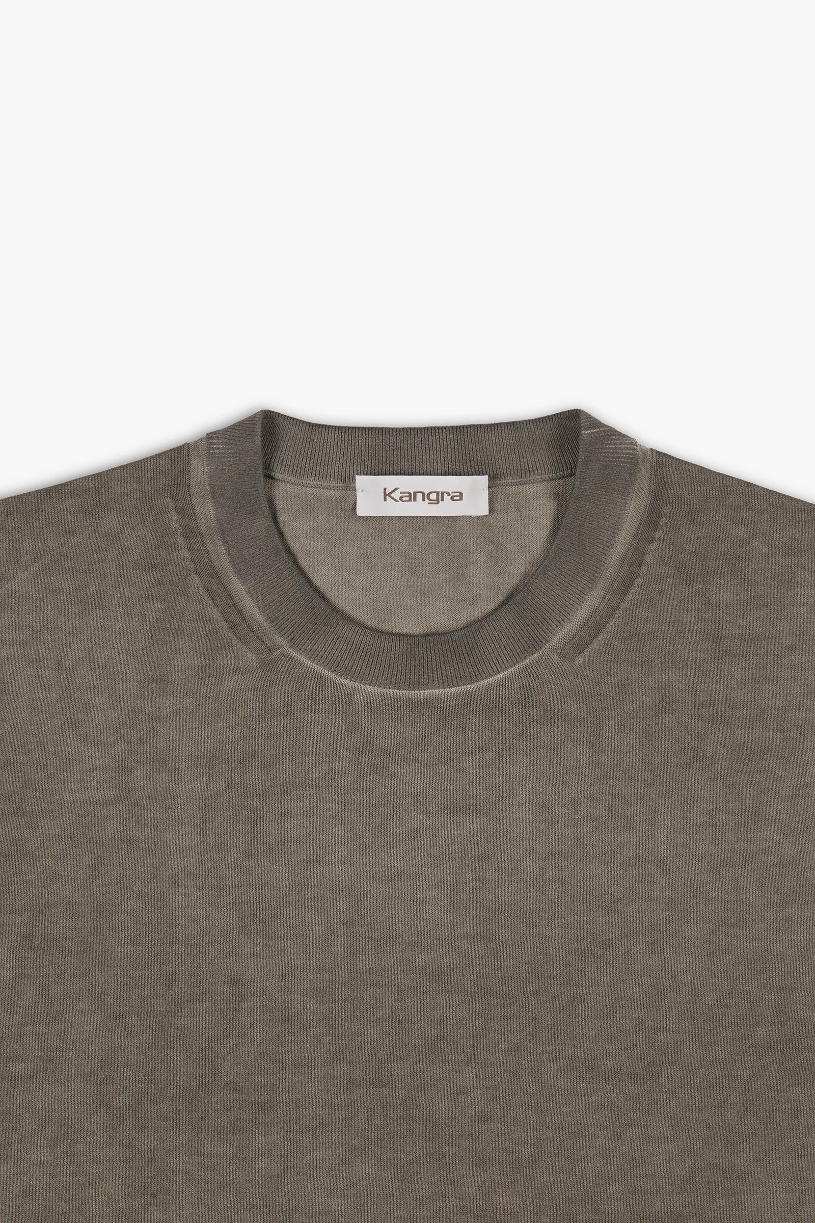 Kangra 3025 21 Maglia Uomo Nocciola Cotone Vintage