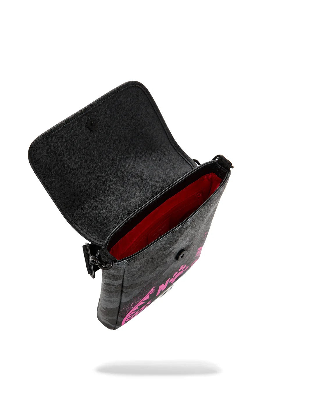 Sprayground 910B9000NSZ tracolla Snoopy Pink nero rosa