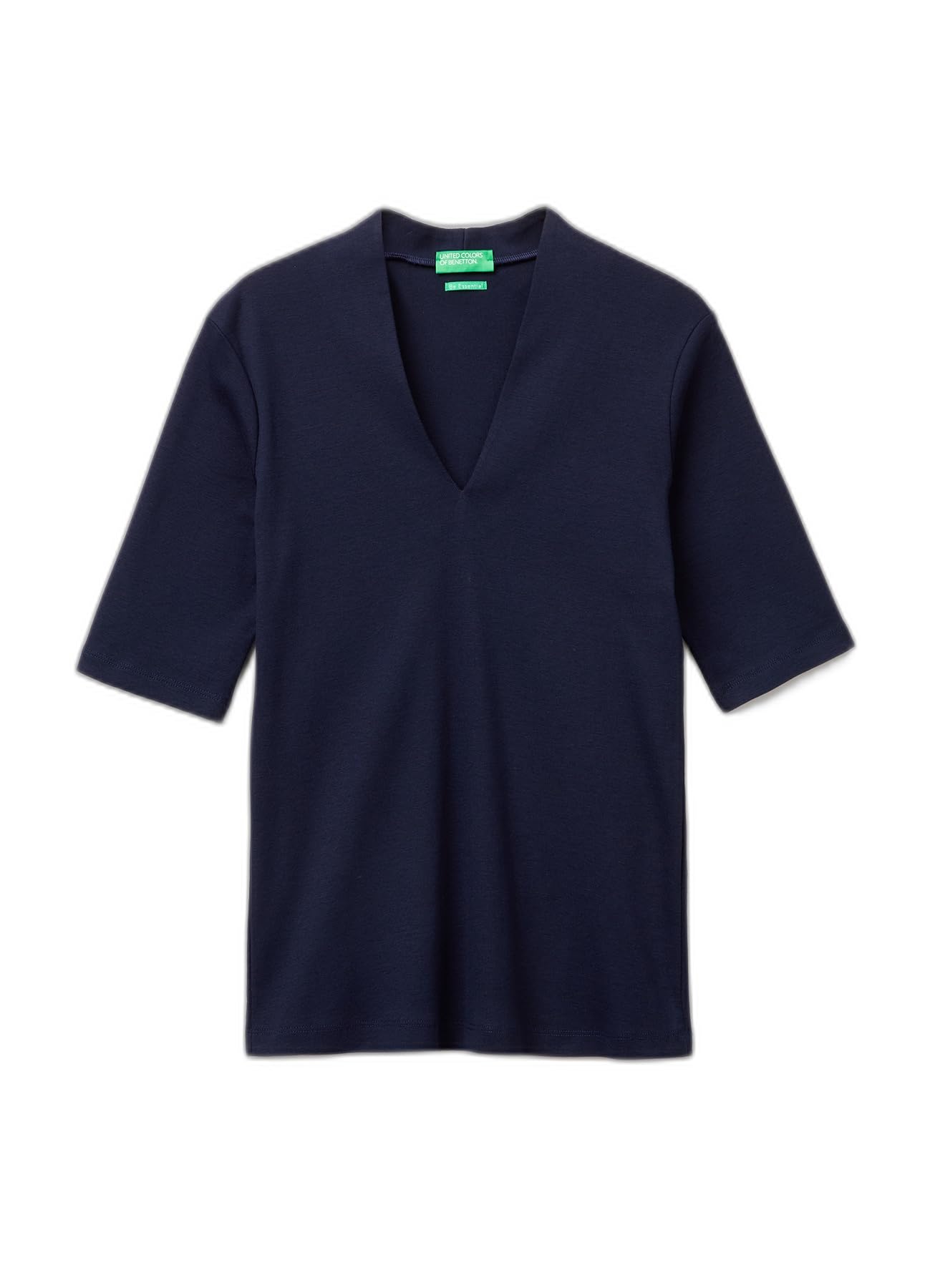 Benetton T-shirt e Polo 3ga8d400u T-Shirt Donna Marrone XXS slim fit