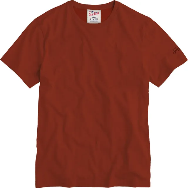 MC2 Saint Barth Ecstasea T-Shirt Lino Rossa S
