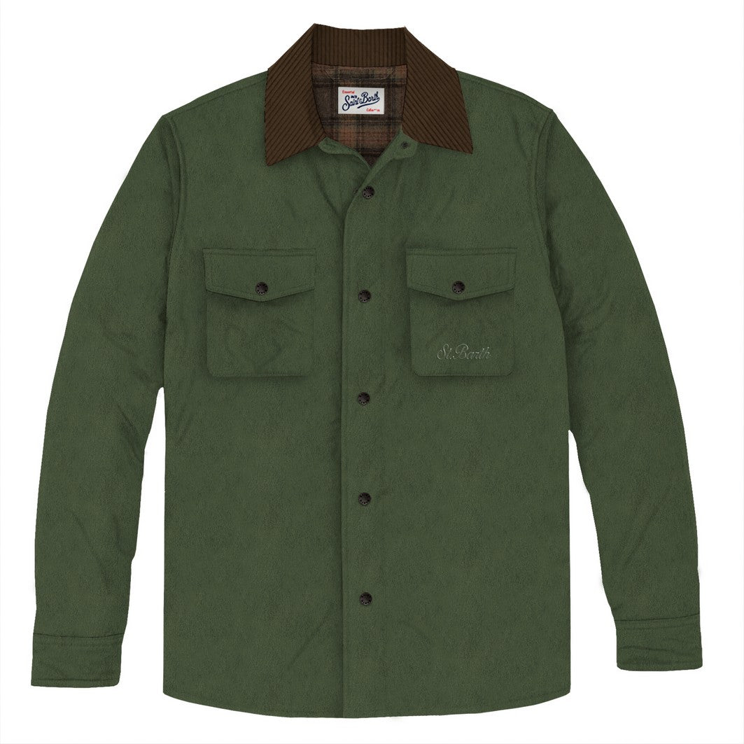MC2 Saint Barth Bexley Wax 00034M Giacca Uomo Militare