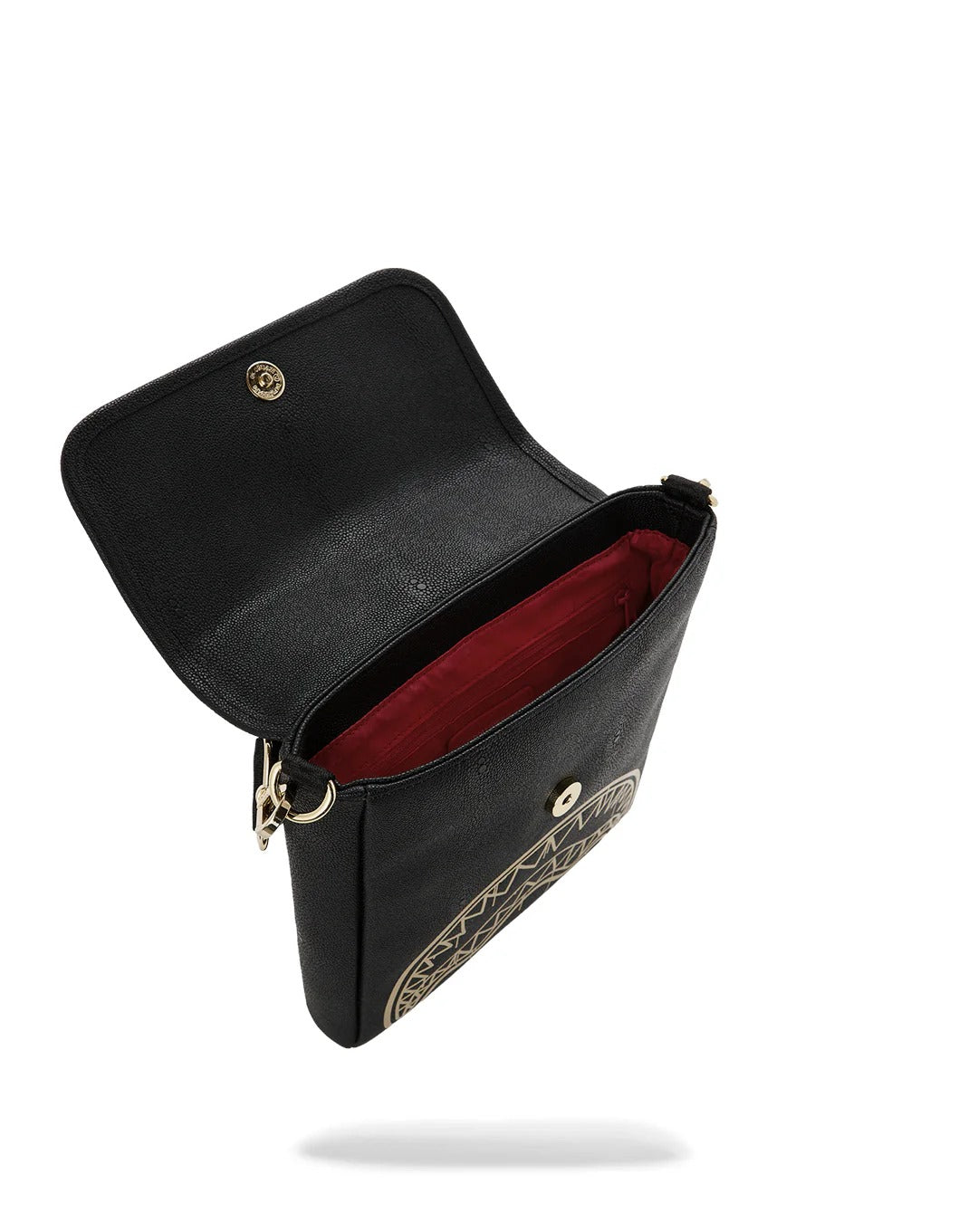 Sprayground 910B8975NSZ tracolla That Gold Drap nero oro